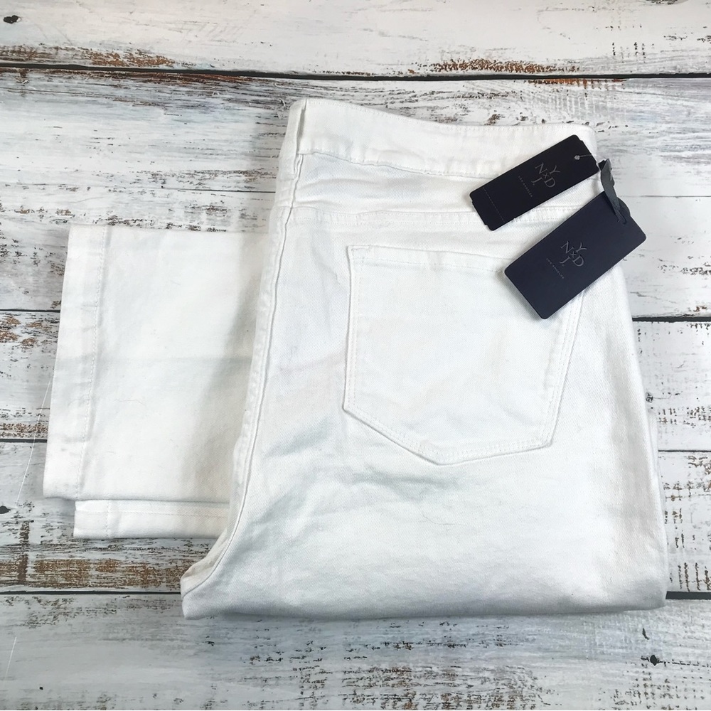 NEW NYDJ Original Slimming Fit Ankle Jeans in Original White